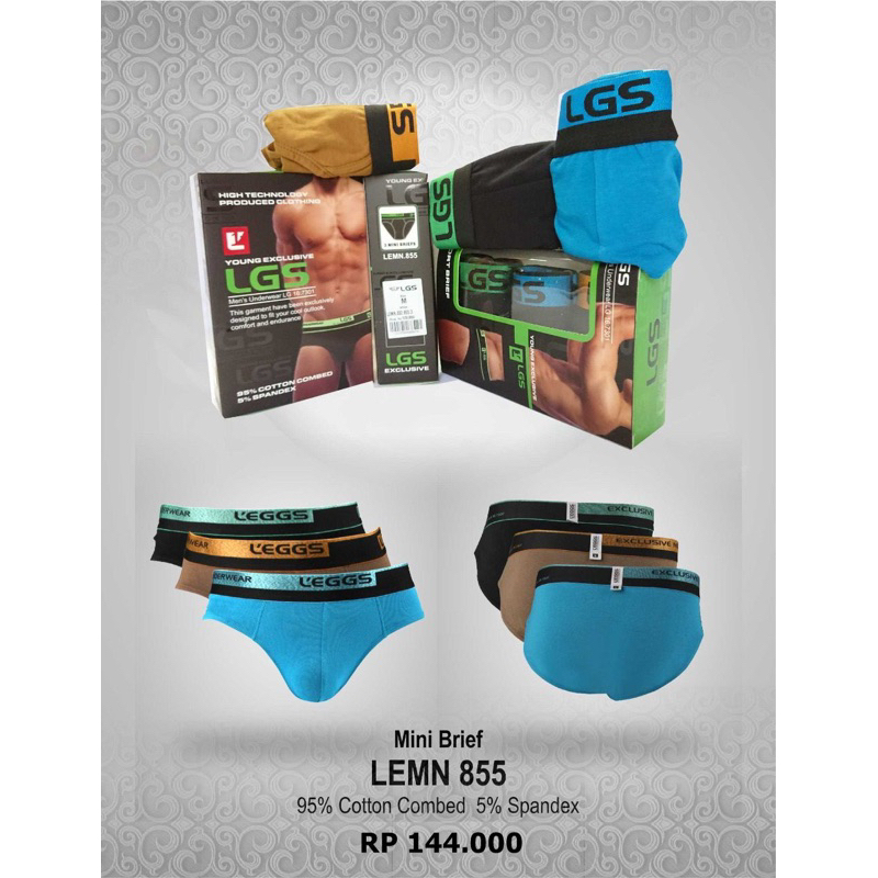celana dalam LGS | CD LGS ~ brief (celana dalam pria)