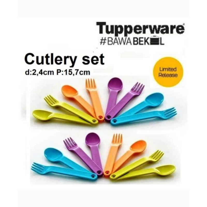 cutlery set tupperware