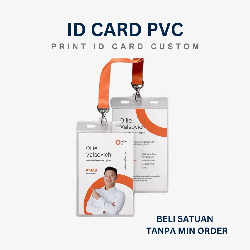 ID CARD PVC / ID CARD BUMN / ID CARD CUSTOM / ID CARD TEBAL / ID CARD ANTI AIR