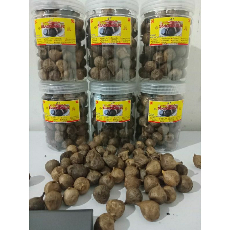 

black garlic/bawang tunggal oven 250 gram free kardus packinh baru