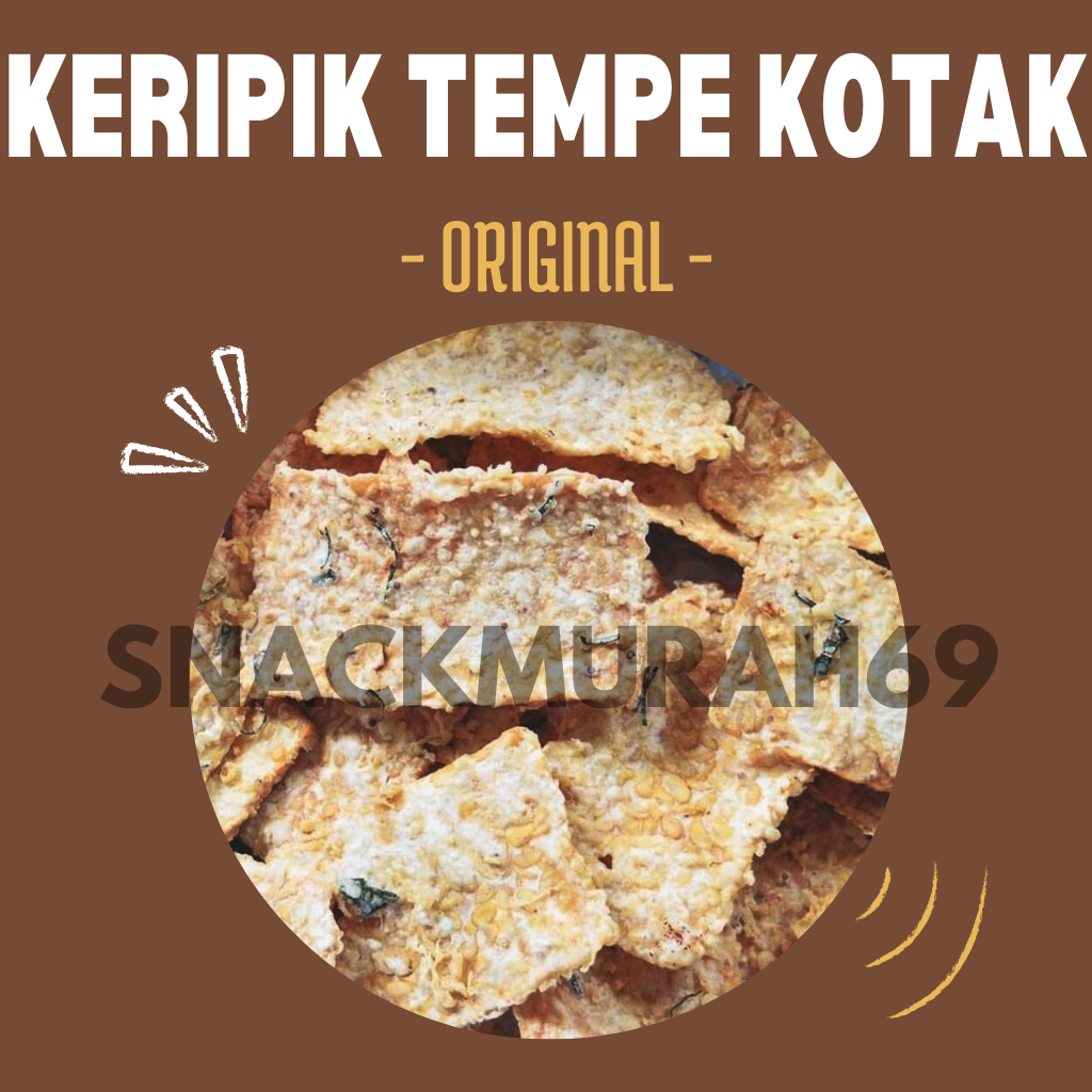 

Keripik Tempe Kotak Tepung 1 kg Termurah Terenak