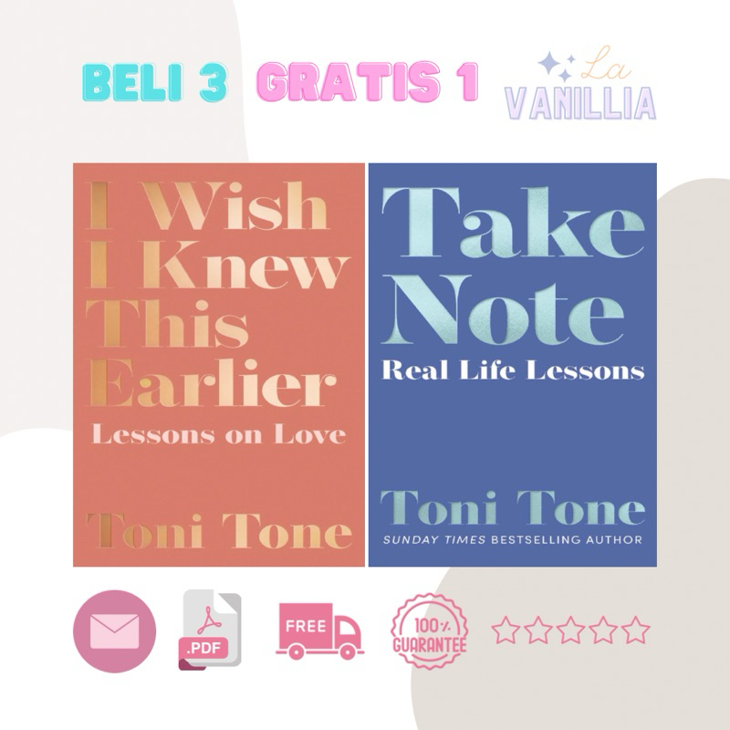

I Wish I Knew This Earlier Take Note by Toni Tone