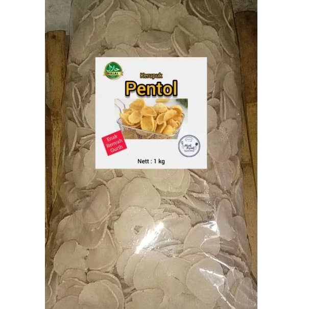 

KERUPUK PENTOL KHAS BANYUWANGI KEMASAN 1KG