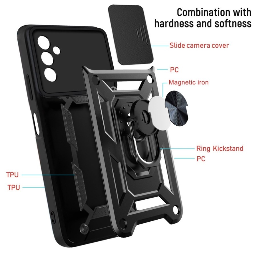 Case Samsung A04E / M23 5G / M33 5G / A23 4G / A23 5G / A04 / A04S / M22 4G / M32 4G / M51 Case Slid