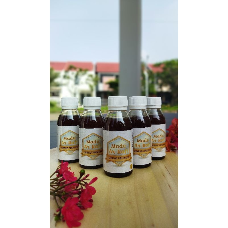 

Madu Ar-Rafi Odeng premium madu hutan murni asli kemasan 170 gr