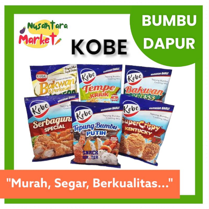 

TEPUNG KOBE | 210GR | TEPUNG BUMBU | NUSANTARA MARKET