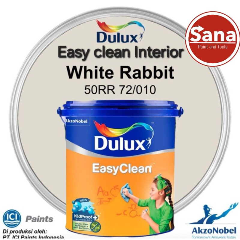 CAT DULUX EASY CLEAN WHITE RABBIT 20 L