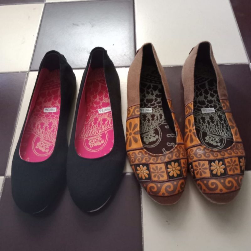 sepatu size 36 Sepatu wanita flatshoes kanvas mimosabi