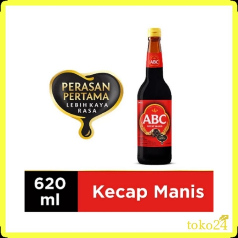 

ABC Kecap Manis Botol 620 ml