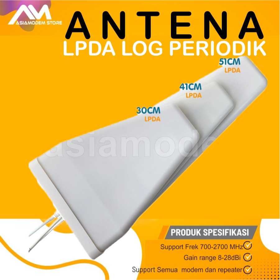 Antena LPDA High Gain Log Periodik Semua Modem dan Repeater