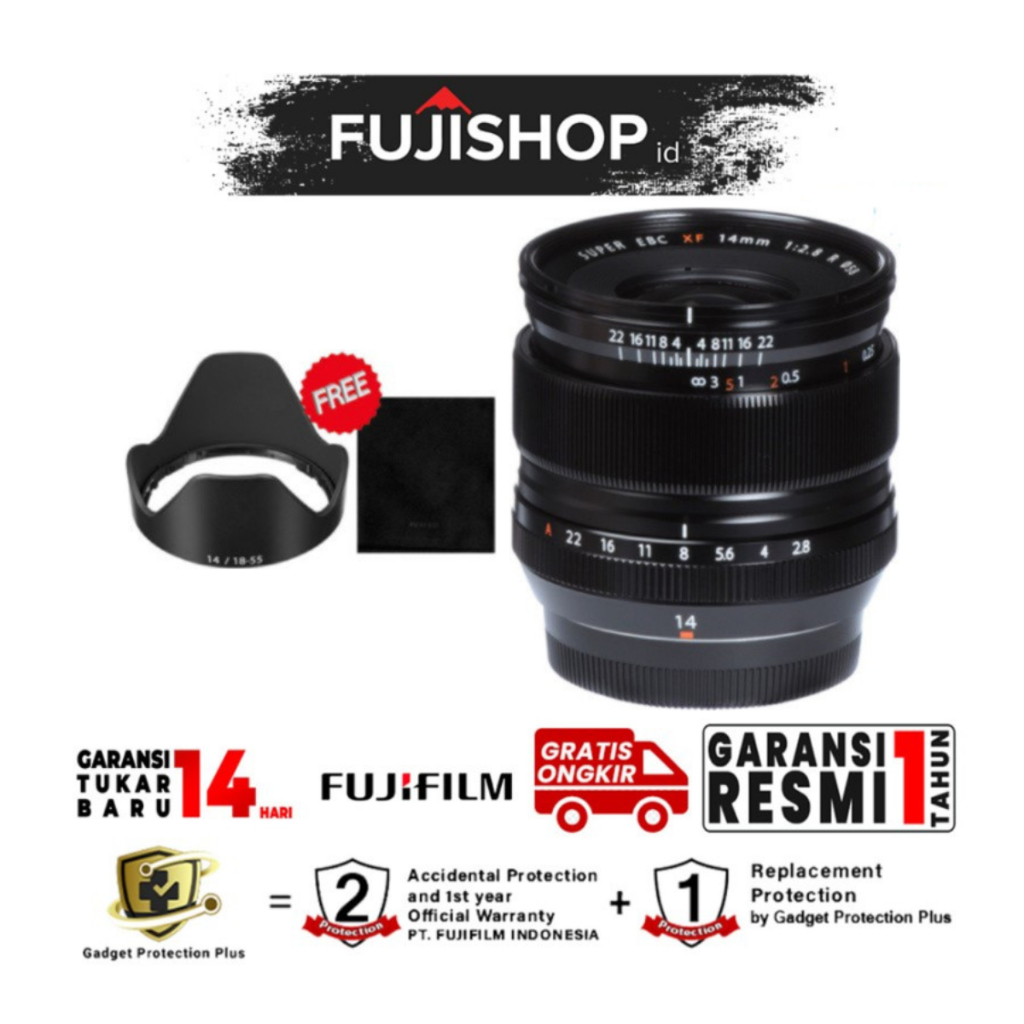 Lensa Ultra Wide Fujifilm XF 14mm f2.8 / Lensa Super Wide Fujifilm