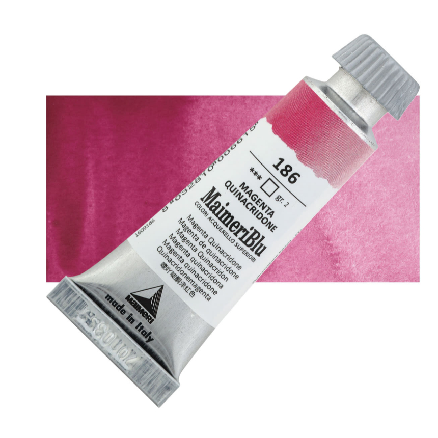 

Cat Air Lukis Maimeri Blu Watercolour 12ml MaimeriBlu Magenta Quinacridone 186 M1609186 -PC