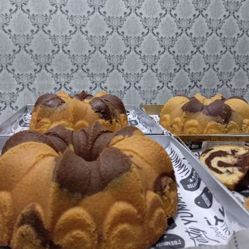 

Marmer cake / Marble cake depok