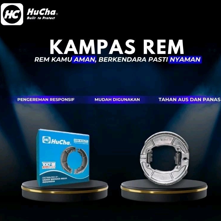 KAMPAS REM BELAKANG TROMOL ALL VARIAN SEMUA MOTOR HuCha