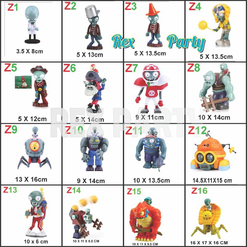 Plants Vs Zombies/Mainan zombie/Big Zombie/Zombie Besar/Plants vs Zombies toy/Zombie/Mainan Plants v
