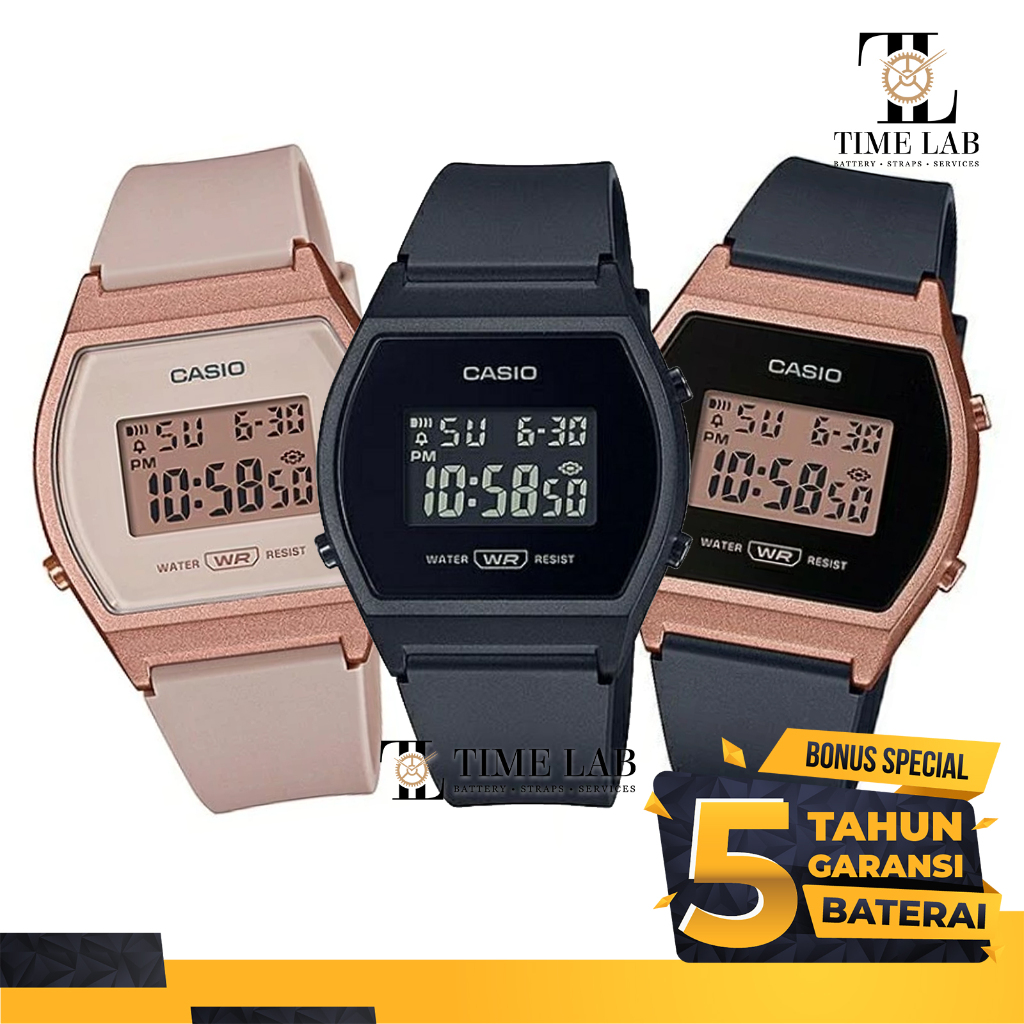 JAM TANGAN CASIO ORIGINAL LW-204 / LW 204 TIMELAB