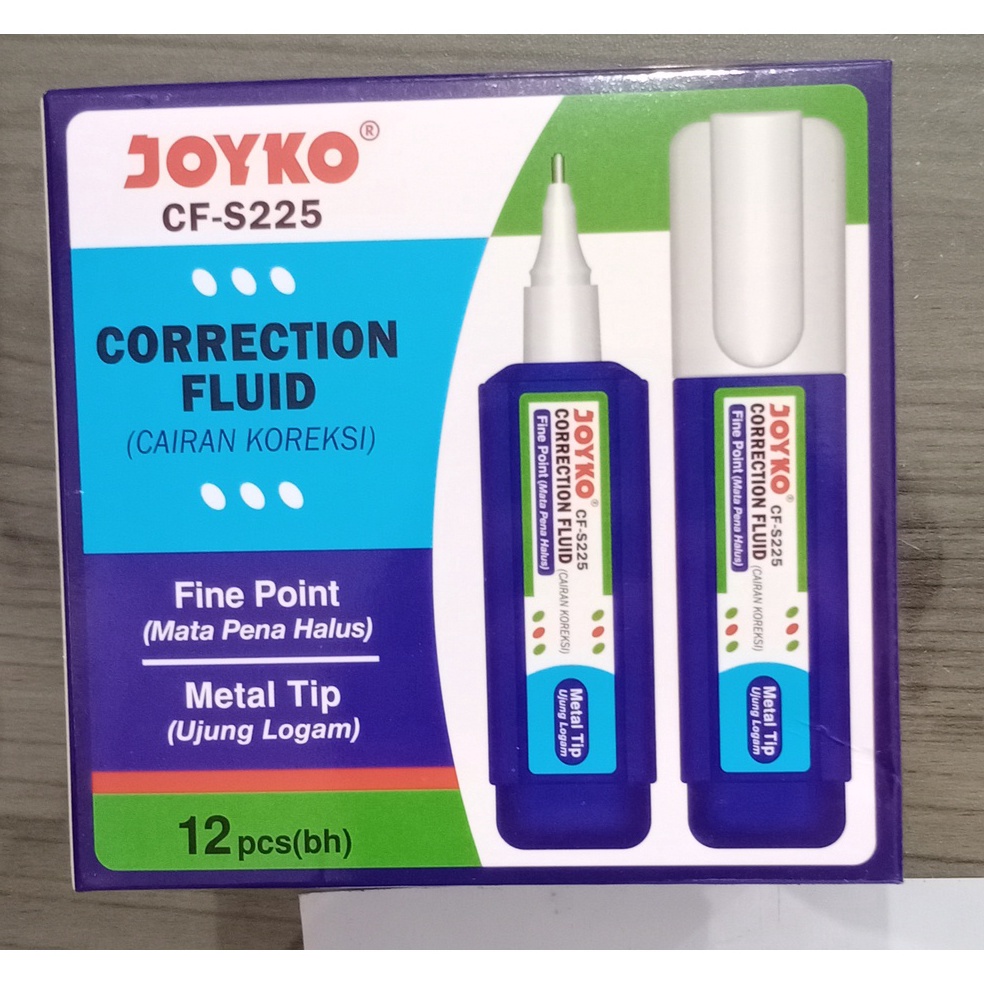 

KODE E77F Per Kotak TipeX Cair Joyko CFS225