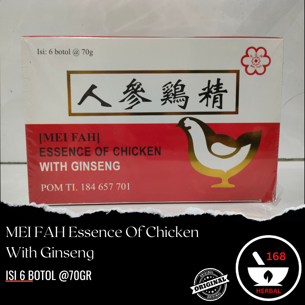 

Essence of Chicken with Ginseng (Mei Fah) – Sari Pati Ayam dengan Ginseng