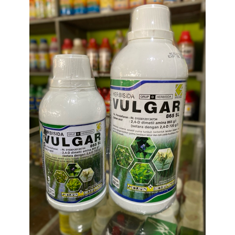 Vulgar 865sl - Obat Rumput