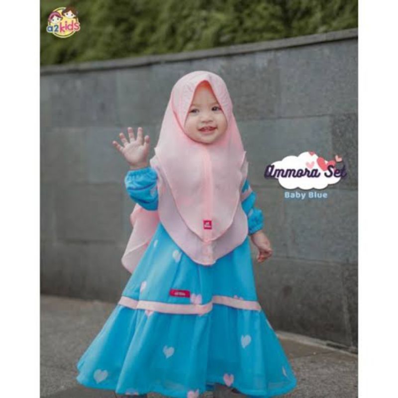 Gamis anak Ammora by a2kids