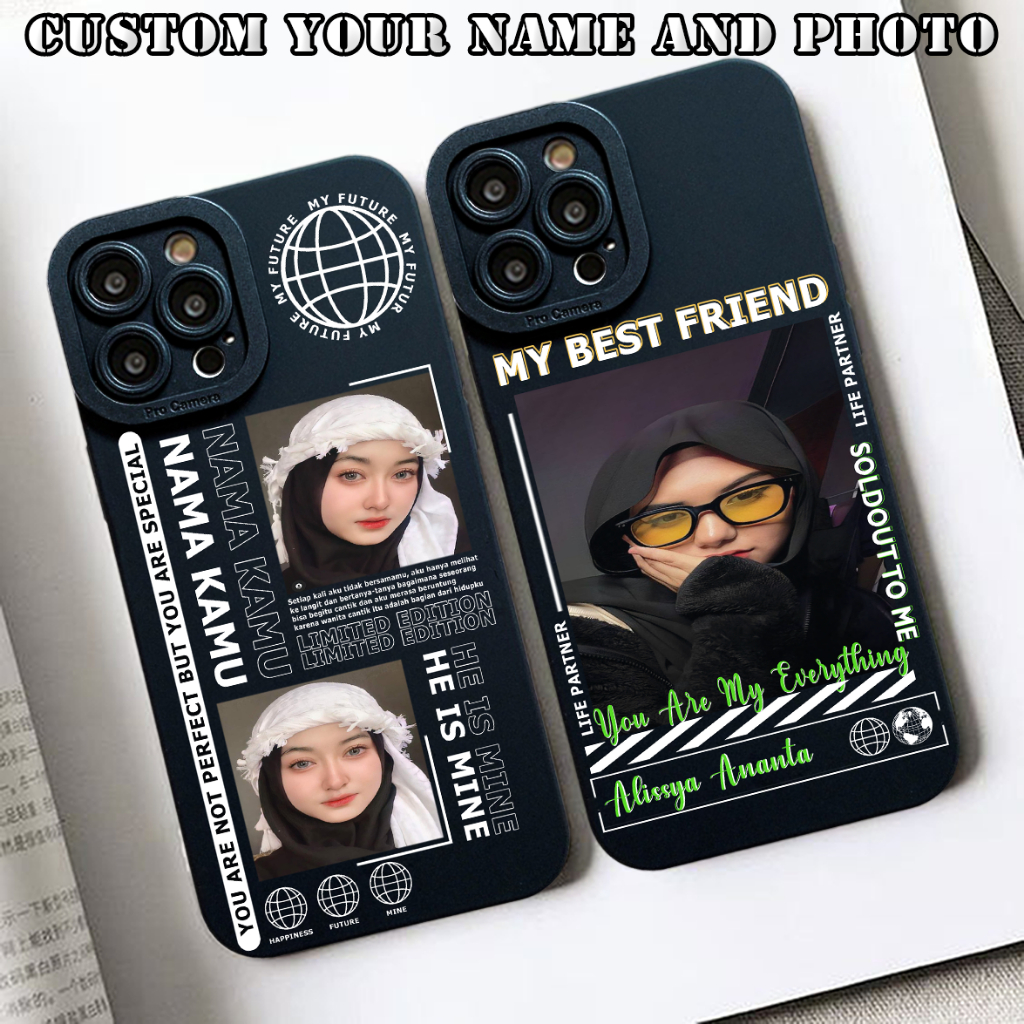 uang Case softcase pro camera custom request gambar sendiri case terbaru INFINIX SMART 8 HOT 12 PRO 