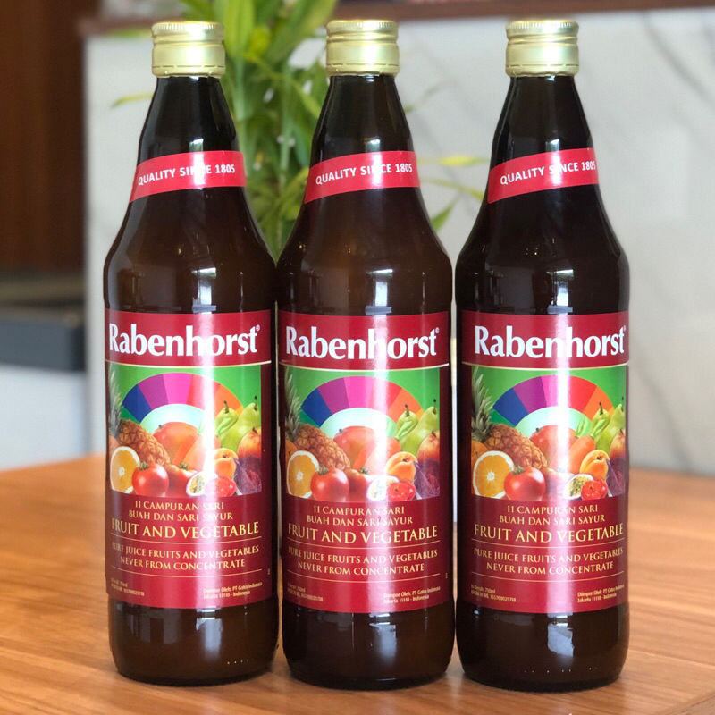 

Rabenhorst 11 Plus 11 Fruit & Vegetable Pure Juice 750ml