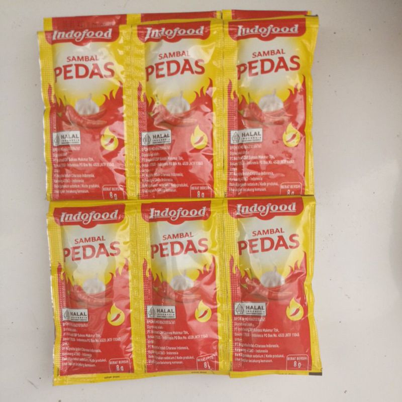 

saos indofood sachet renceng isi 12