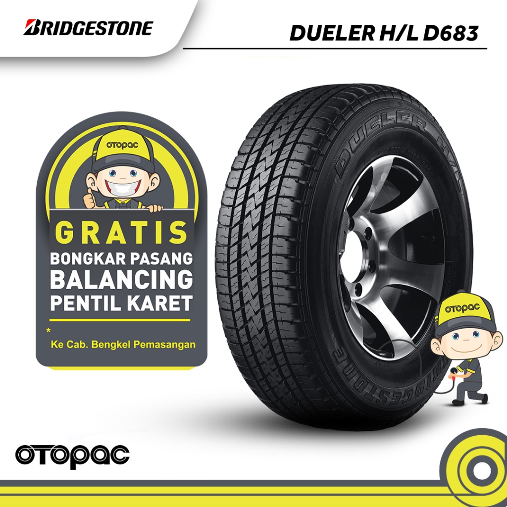 Ban mobil Bridgestone 235/70 R15 Dueler H/L 683