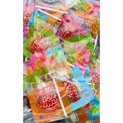 

BENNO LOLLI TANGAN/ Permen Lollipop Assorted 180gr(30pc)
