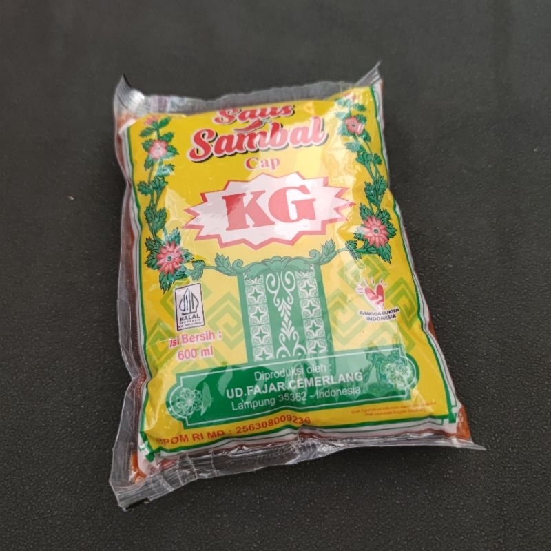 

saus bantal KG saos cabe sambal 600gram cabai bakso sosis