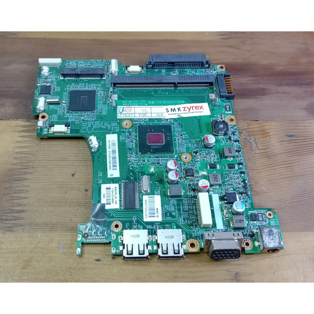Mainboard Motherboard Laptop SMK Zyrex B10 Series