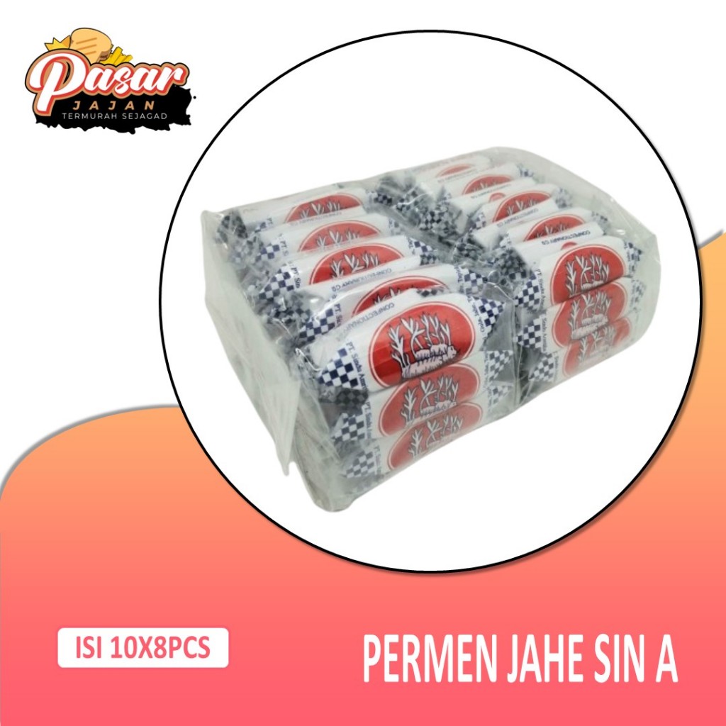 

Ting Ting Jahe Permen Legendaris Sin A Kemasan 10PackX8pcs (240gr)
