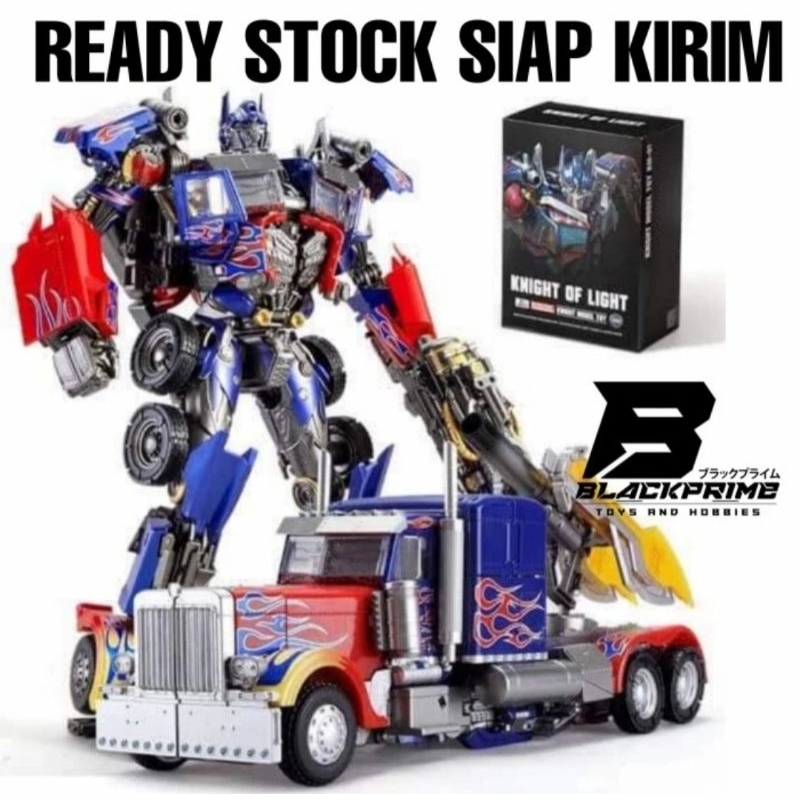 BMB KM-01S LS-03F knight of light Mainan robot TRUCK BESAR blackmamba toys OP figure robot bisa beru