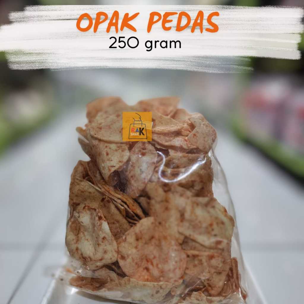 

OPAK PEDAS 250 GRAM | Cemilan | Snack Murah