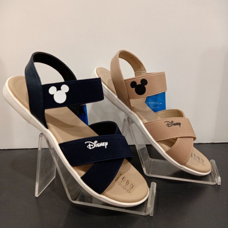preloved Nevada X Disney Sepatu Sandal Flat Shoes Sandal Wanita Comfy