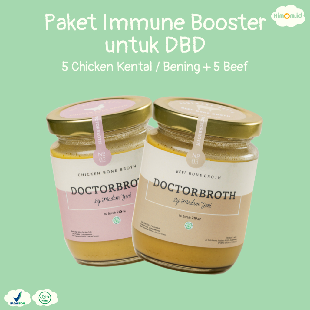 

Paket bonebroth untuk Demam Berdarah (DBD) Doctor Broth - Bone Broth 10 jar