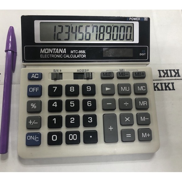 

Hemat Kalkulator 868 MURAH MONTANA 12 DIGITS