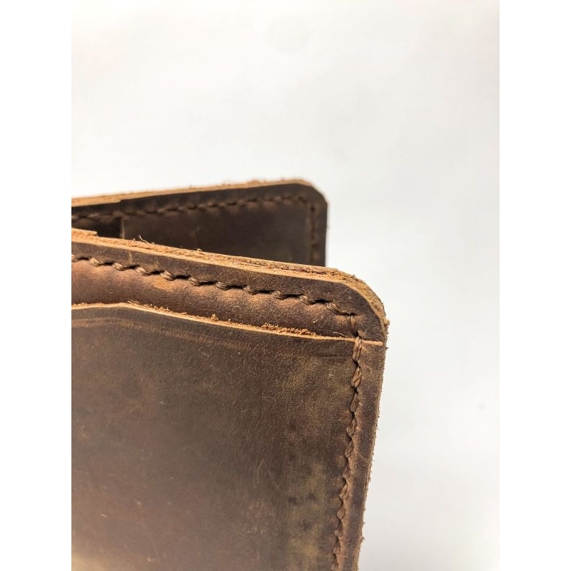 Dompet lipat pria handmade crazy horse