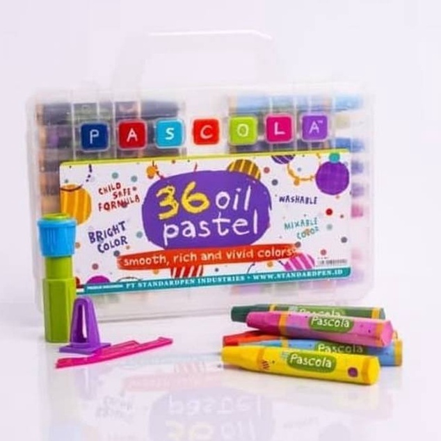 

HOT Crayon Pascola oil pastel 36 warna
