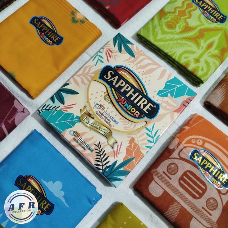 Sarung Anak Sapphire Junior motif Kembang