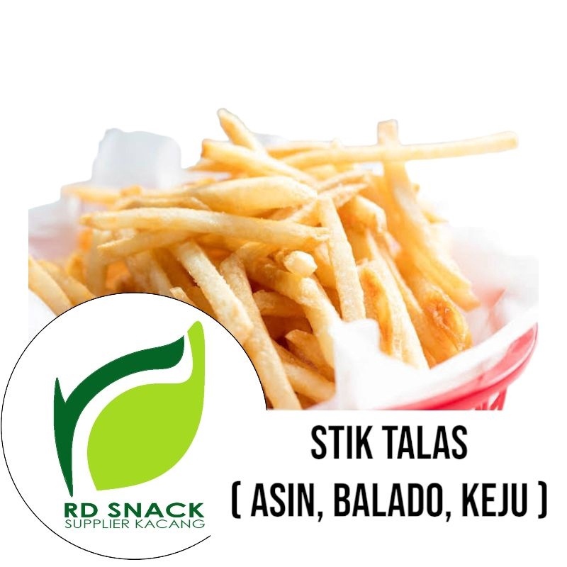 

MURAH Stik Talas Original Asin Balado Keju Snack Murah Cemilan Grosir RD snack supplier kacang Jakarta
