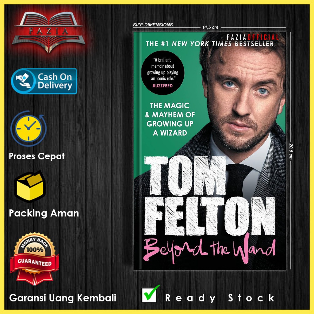 FANTASTIS Beyond the Wand by Tom Felton EnglishIndonesia