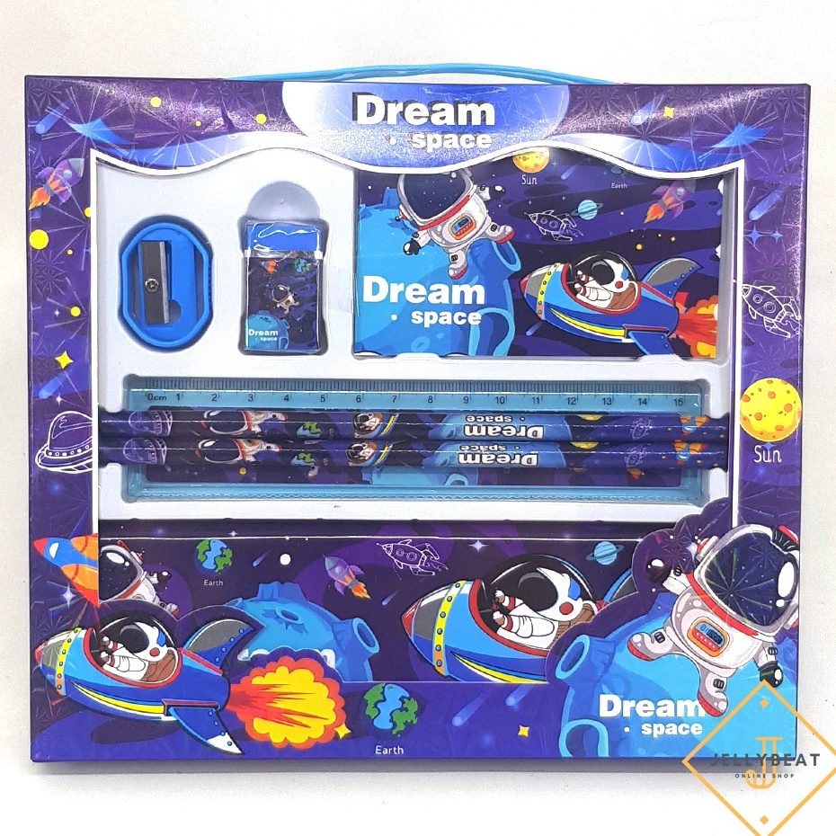 

Ramah Lingkungan Stationery alat tulis atk study set Astronot