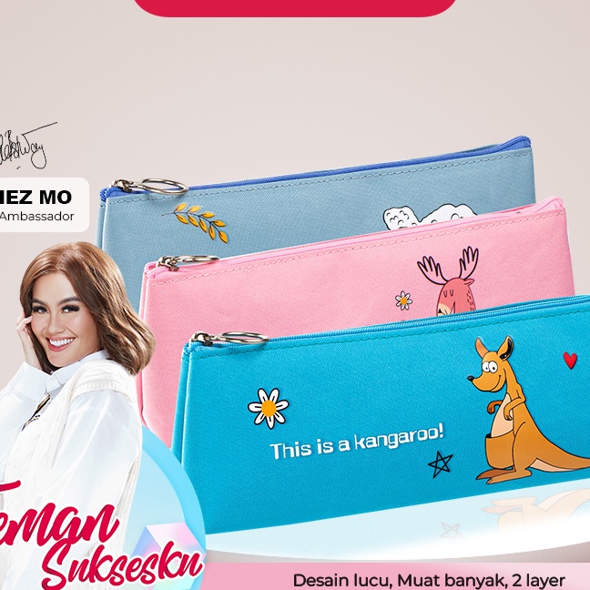 

Langka Deli Tempat Pensil Pencil Pouch Lucu Kapasitas Besar EH9XX