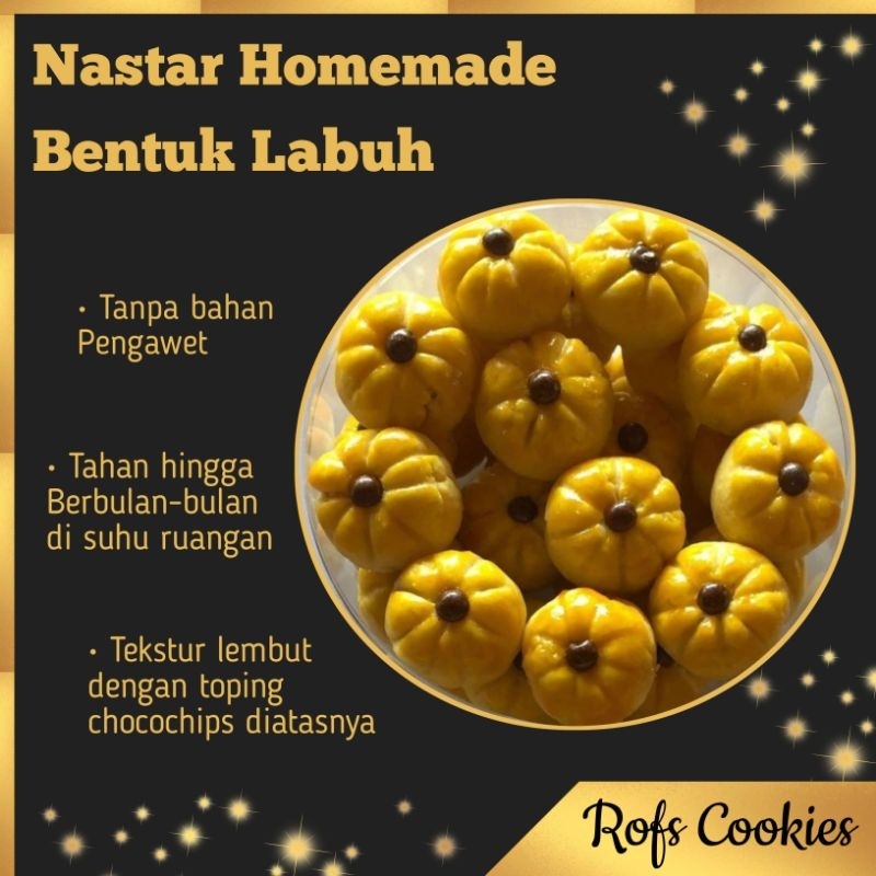 

Nastar Motif Labuh 500 Gram | Kue Kering Cookies Nastar Beragam Bentuk