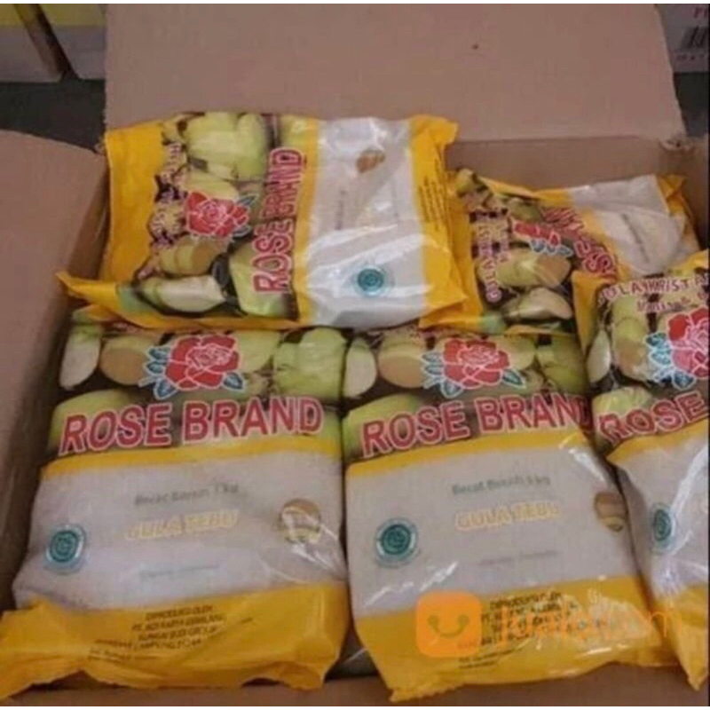 

Gula Pasir Putih Tebu Rose Brand Kuning 2kg