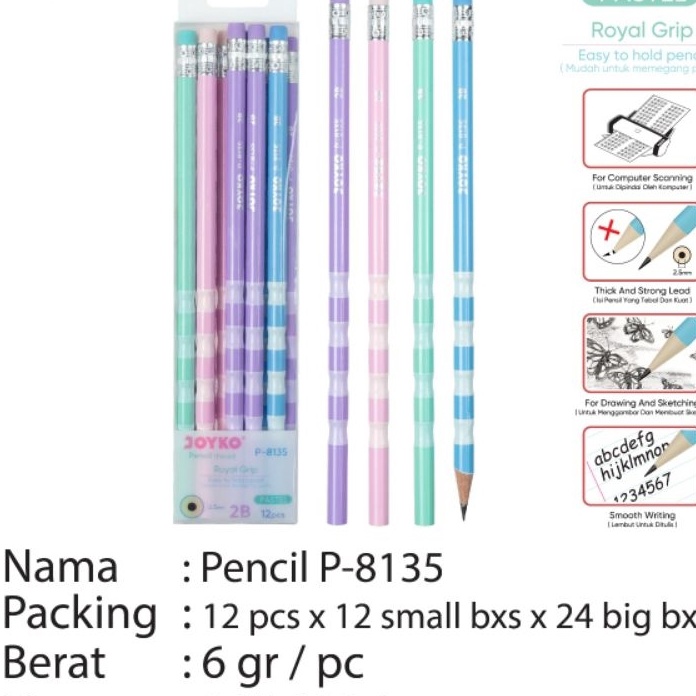

Termurah Pencil P8135 2B Joyko