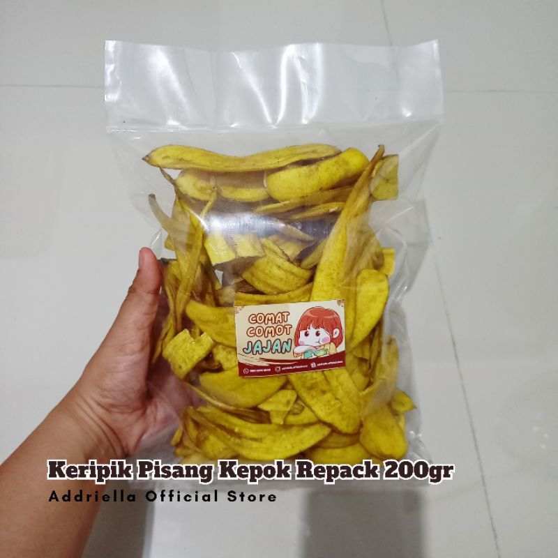 

ADDRIELLA Keripik Pisang Kepok Manis 200gr