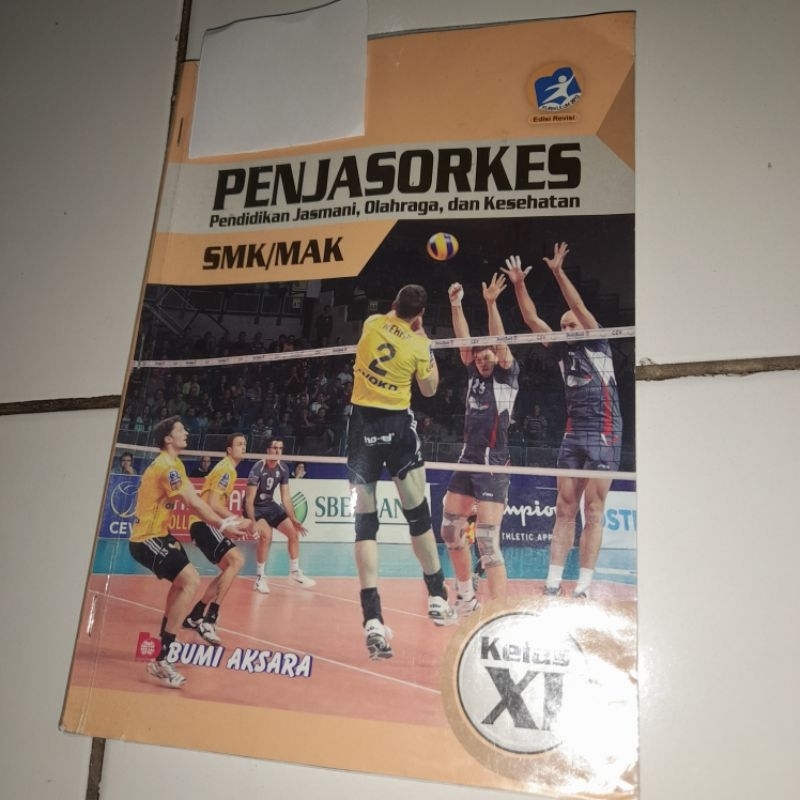 

Buku Penjasorkes Kelas 11/XI SMK/MAK