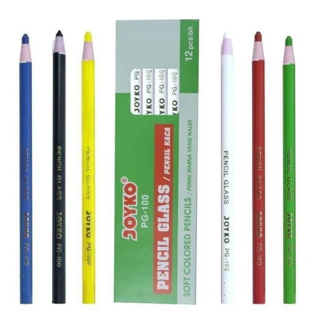 

HJ6 LUSIN Pensil Kaca Pencil Glass Pensil Dermatograph Joyko PG1 MURAH